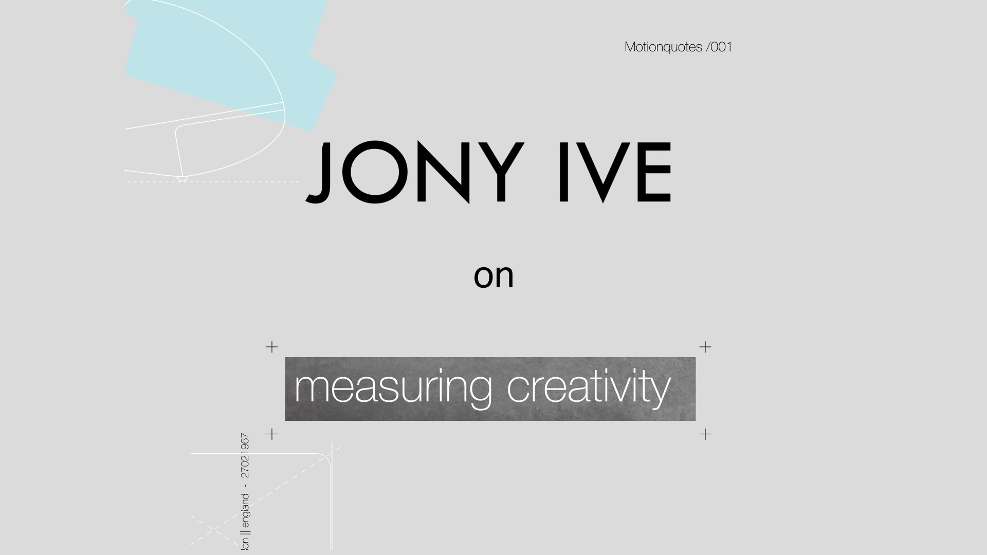 Jony Ive on Measuring Creativity